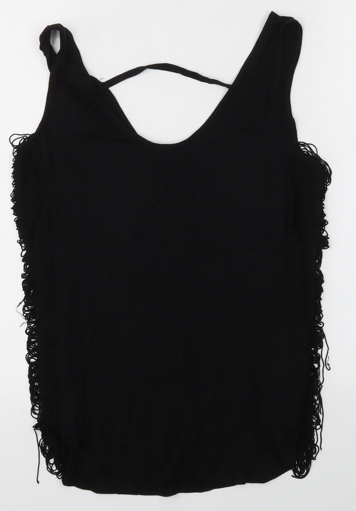 Oasis Womens Black   Basic Tank Size S