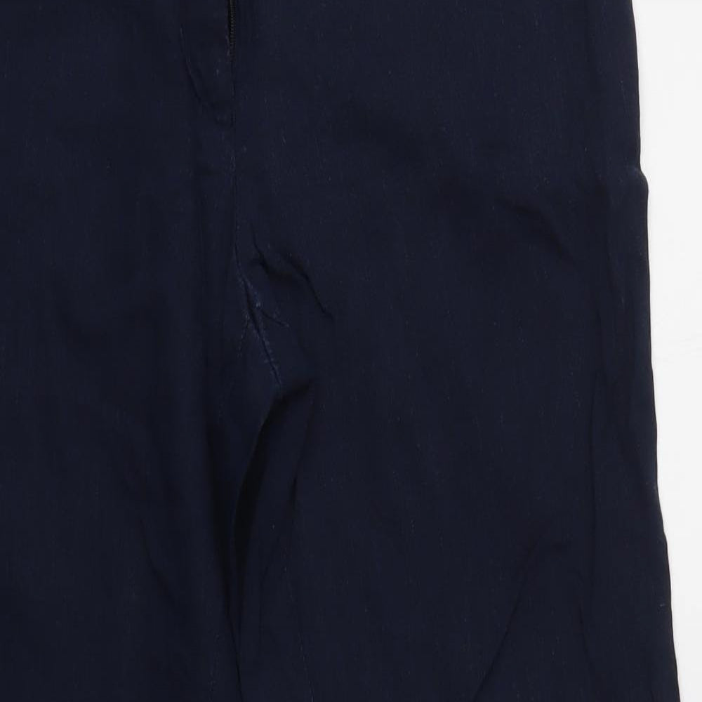 Next Tailoring Womens Blue   Trousers  Size 10 L29 in