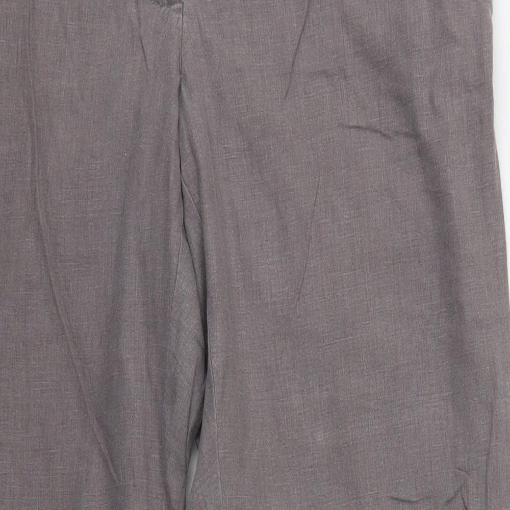 John Lewis Womens Grey   Trousers  Size 10 L28 in
