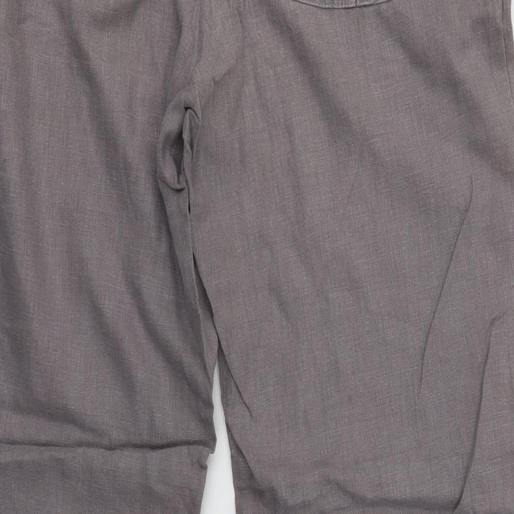 John Lewis Womens Grey   Trousers  Size 10 L28 in