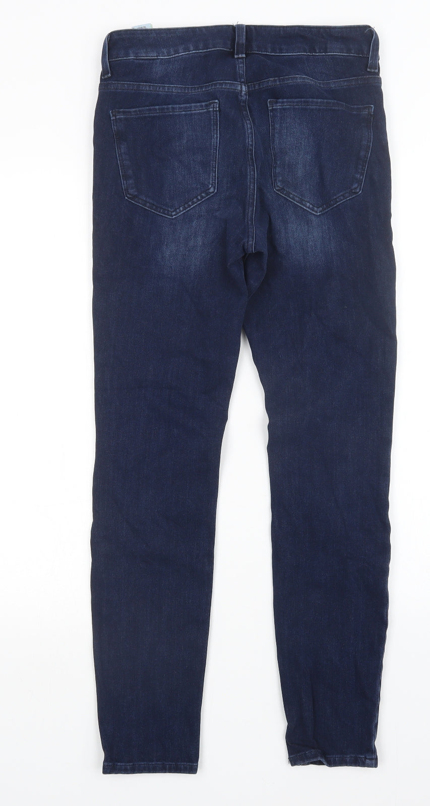 M&S Womens Blue   Skinny Jeans Size 10 L28 in