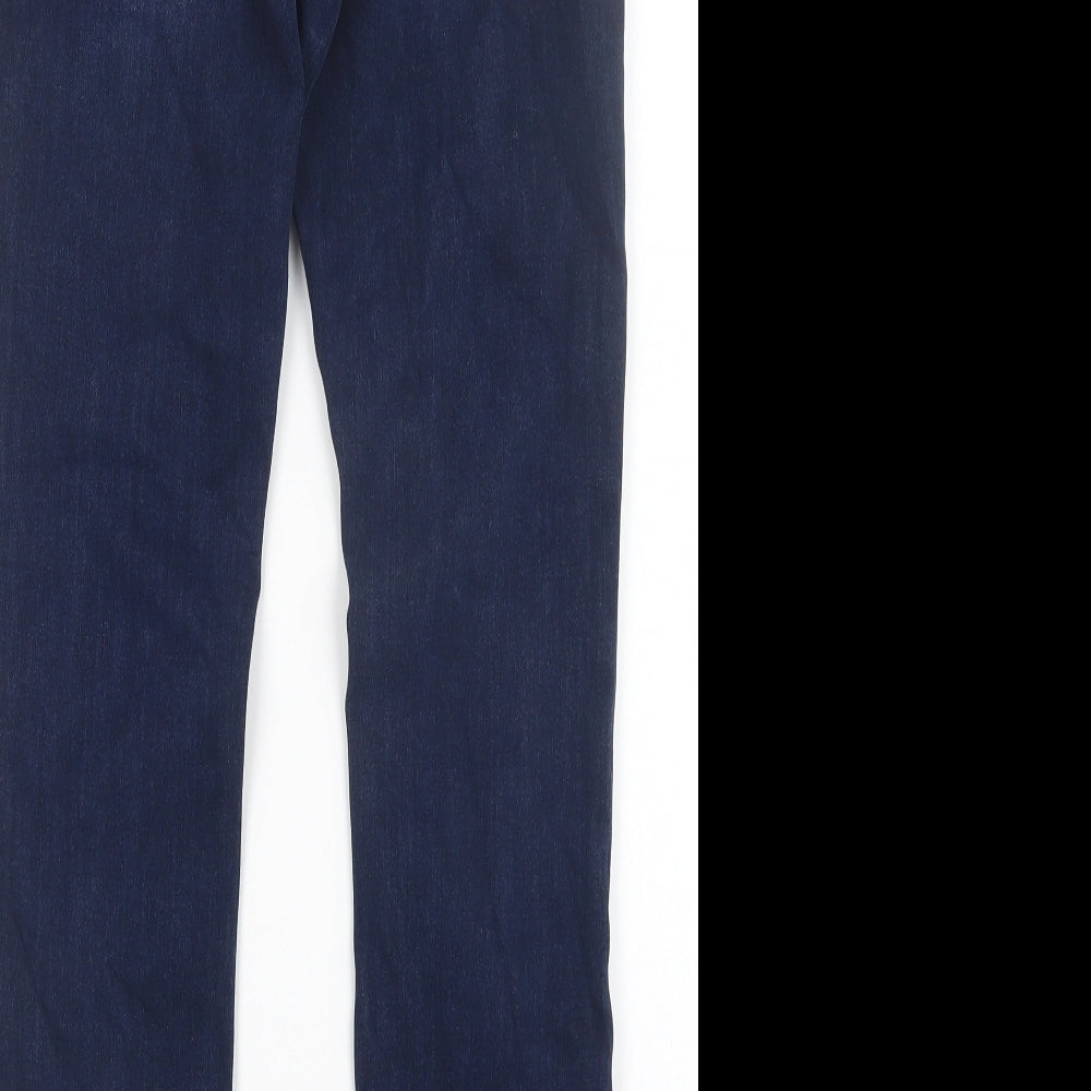 M&S Womens Blue   Skinny Jeans Size 10 L28 in