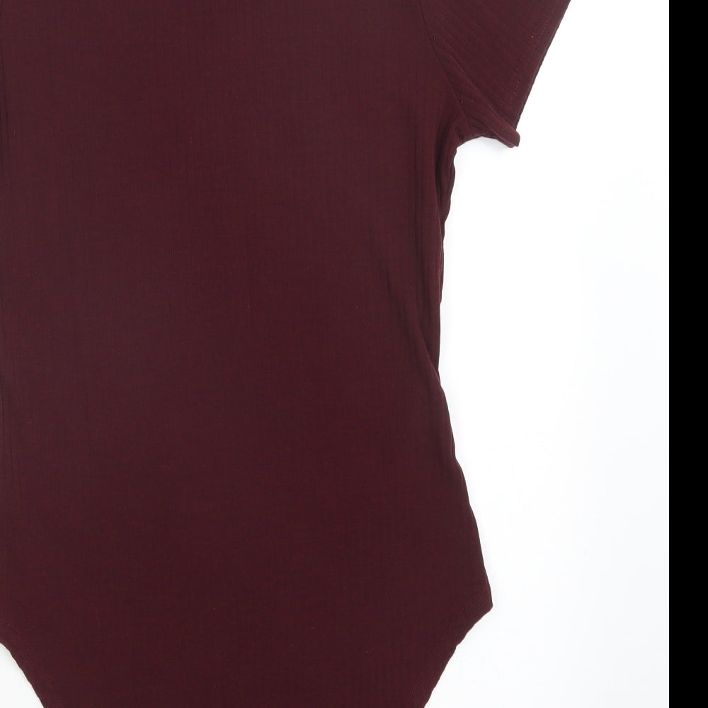 new look  Womens Purple   Bodysuit One-Piece Size 16
