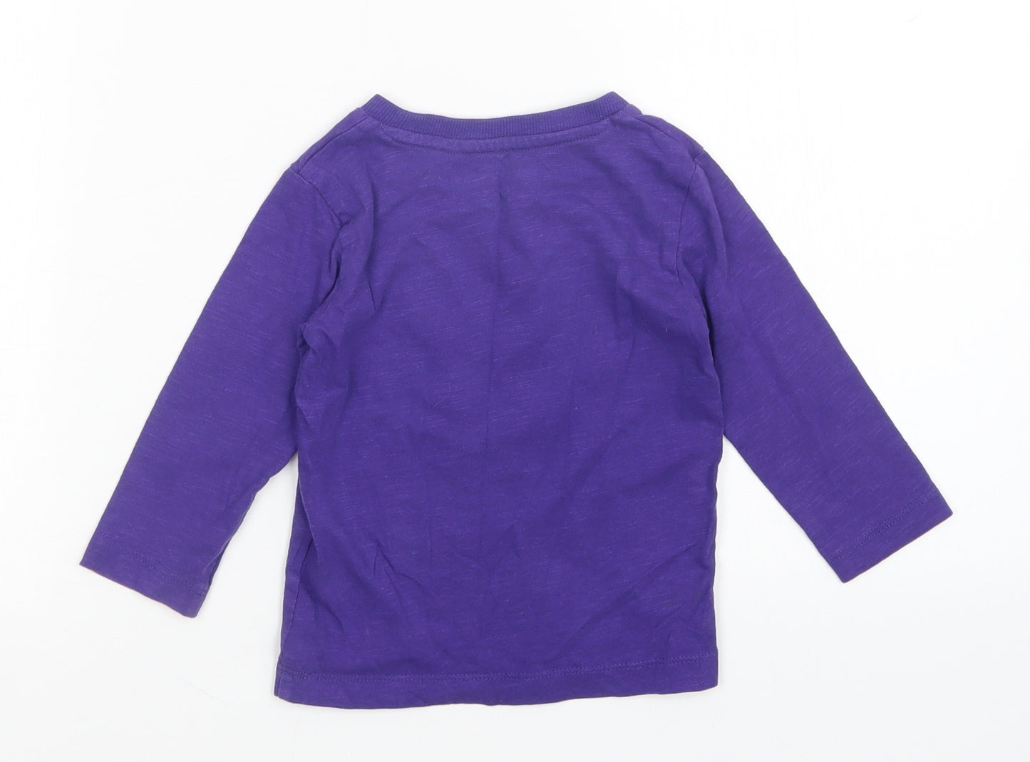 NEXT Boys Purple   Basic T-Shirt Size 9-12 Months