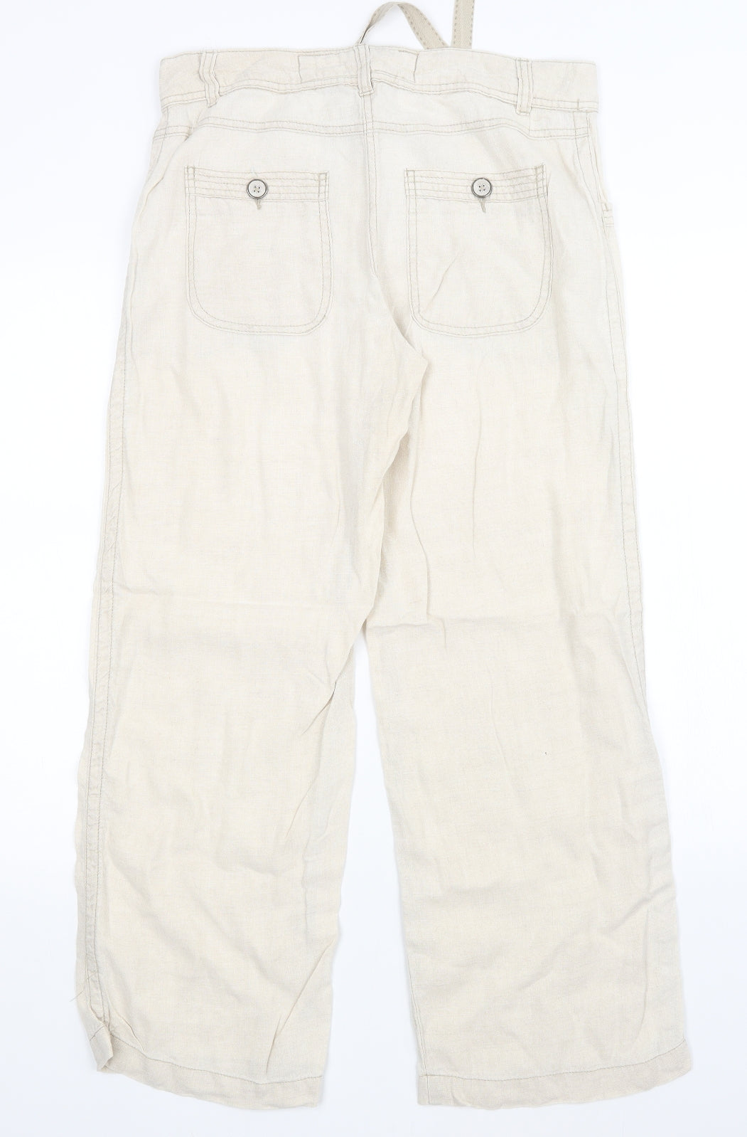 George Womens Beige   Trousers  Size 10 L28 in