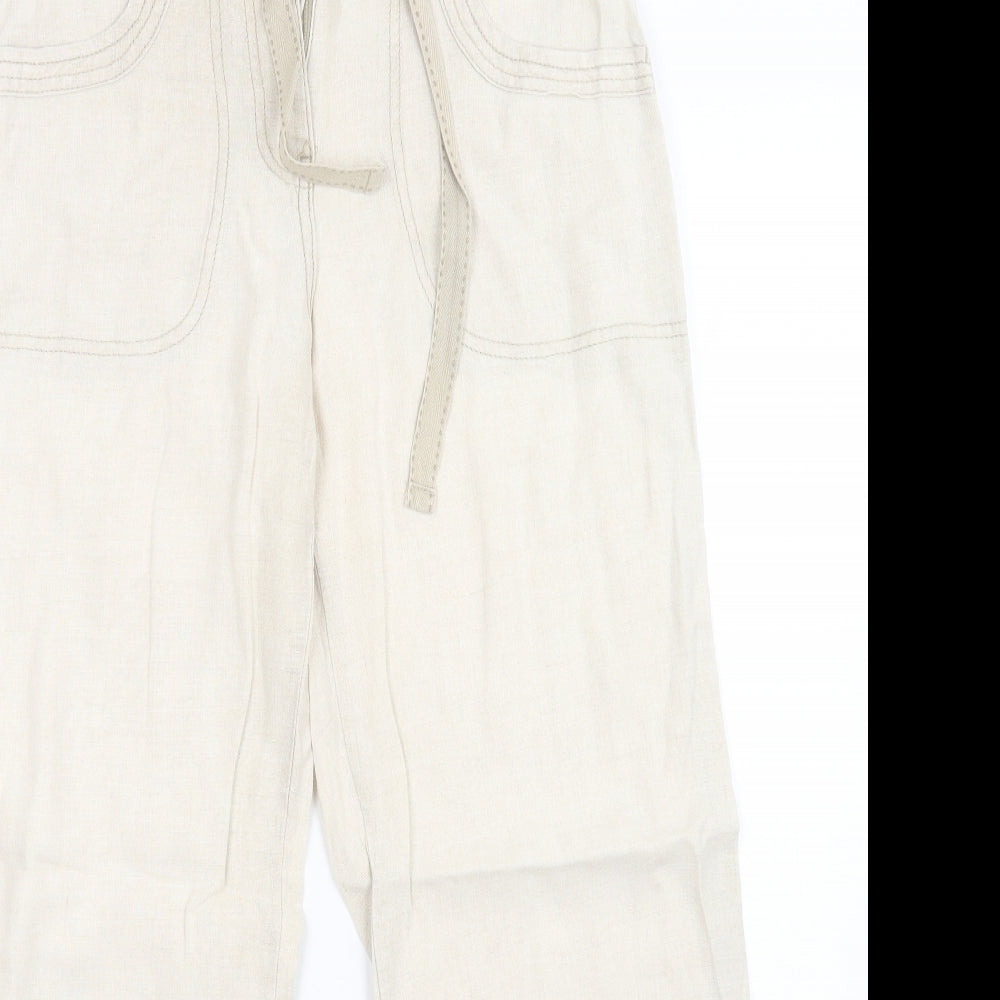 George Womens Beige   Trousers  Size 10 L28 in