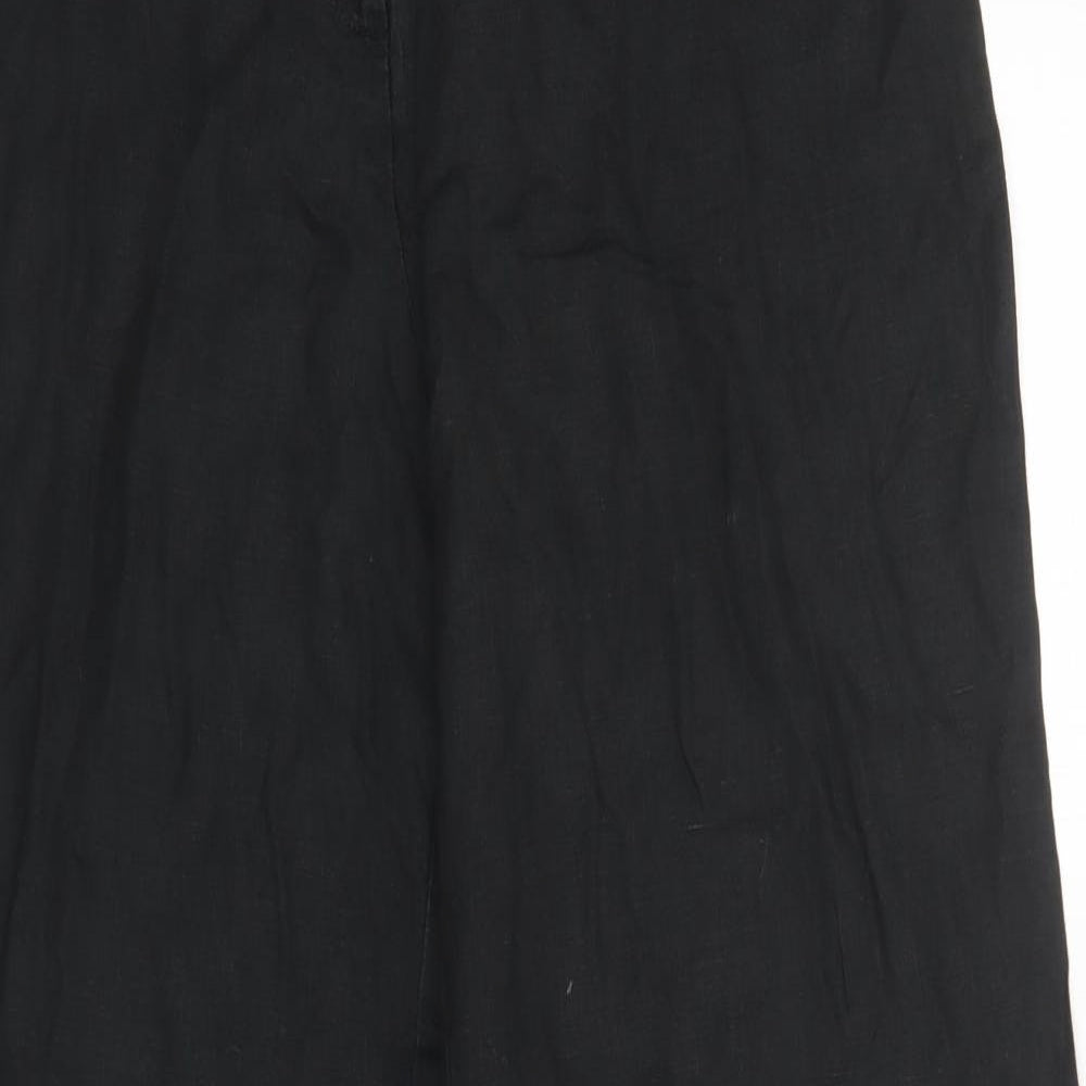M&S Womens Black   Trousers  Size 14 L32 in