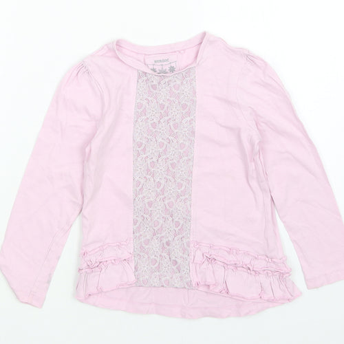 TU Girls Pink   Basic T-Shirt Size 5 Years