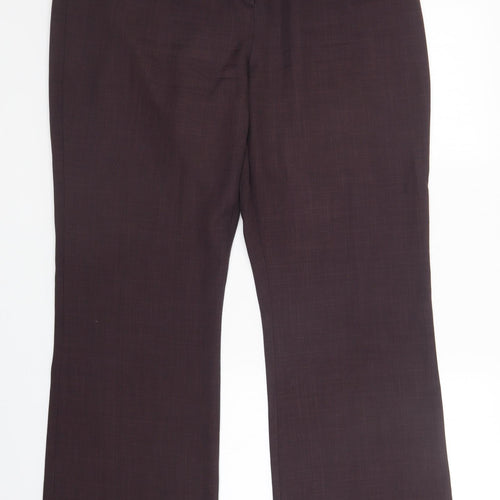 Dorothy Perkins Womens Purple   Trousers  Size 20 L33 in