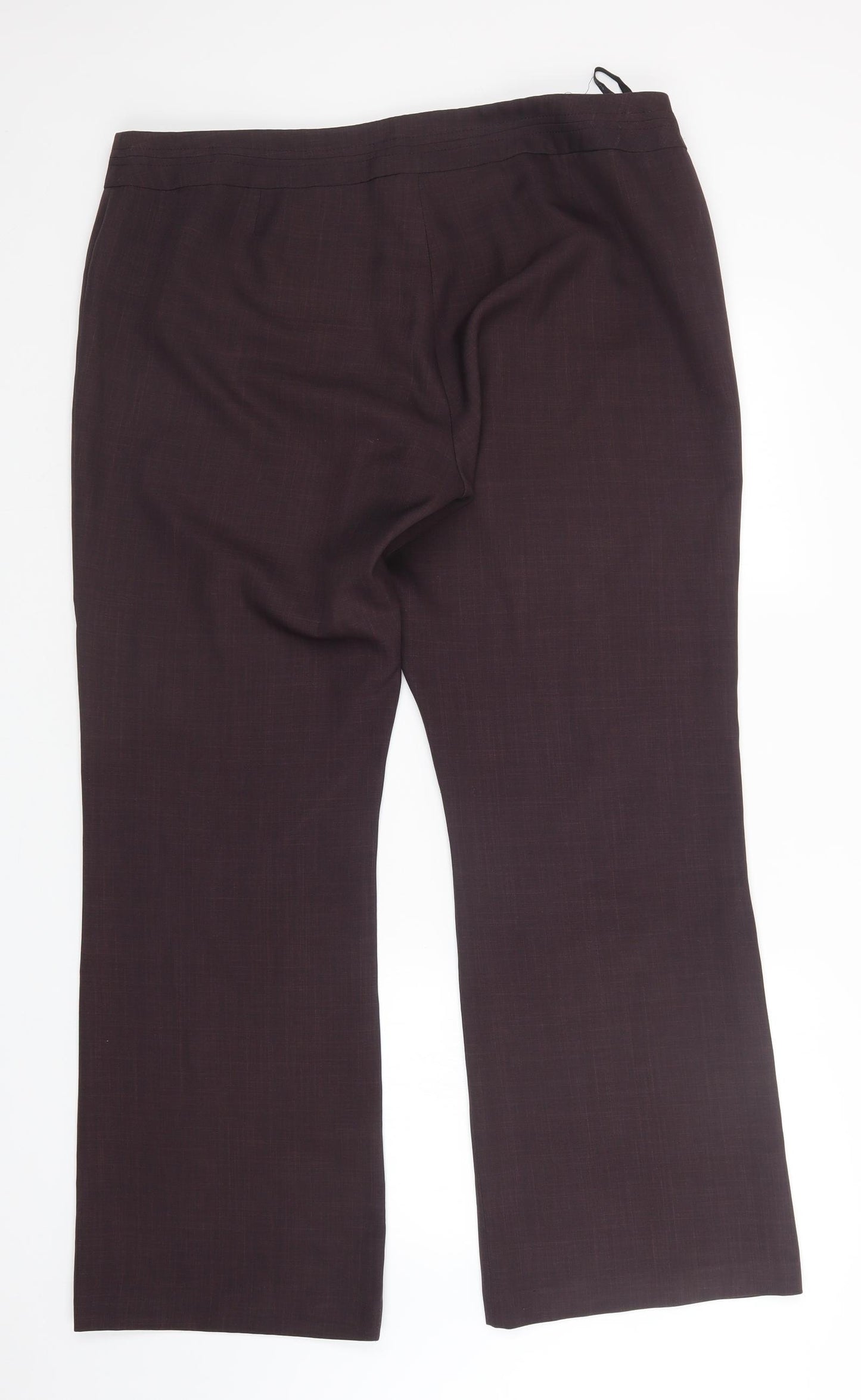 Dorothy Perkins Womens Purple   Trousers  Size 20 L33 in