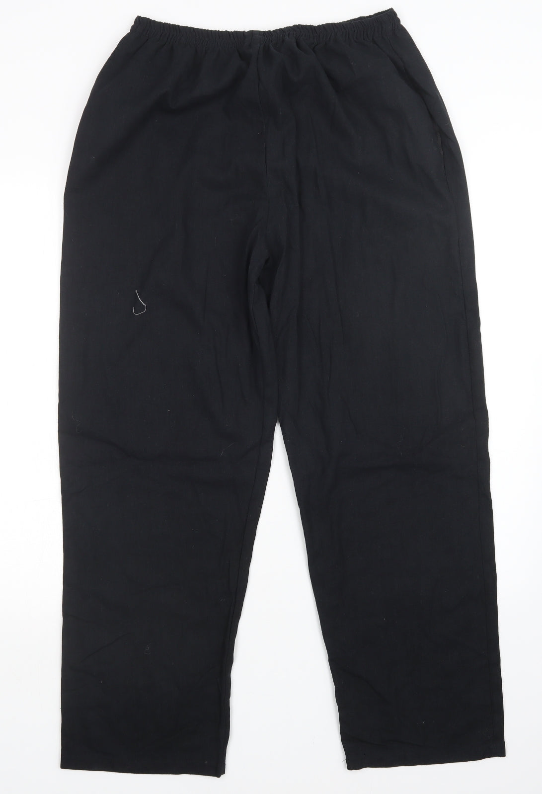 Preworn Womens Black   Trousers  Size XL L27 in