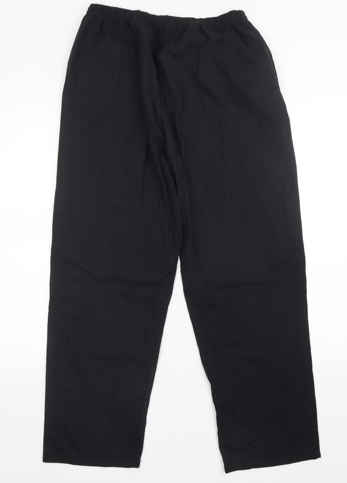 Preworn Womens Black   Trousers  Size XL L27 in