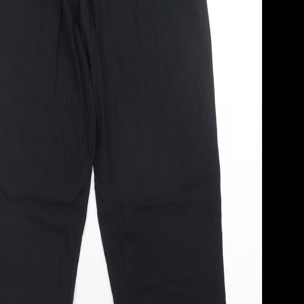 Preworn Womens Black   Trousers  Size XL L27 in