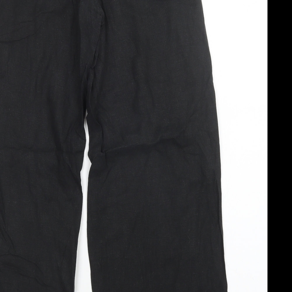 NEXT Womens Black   Trousers  Size 12 L29 in
