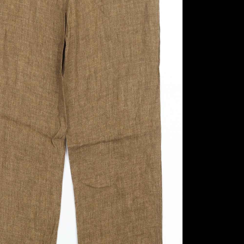 Jaeger Womens Brown   Trousers  Size 16 L26 in