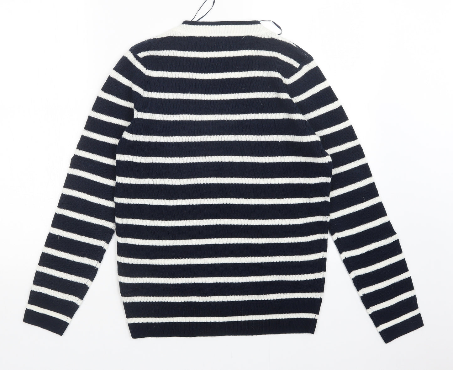 TU Womens Multicoloured Striped  Pullover Jumper Size 8