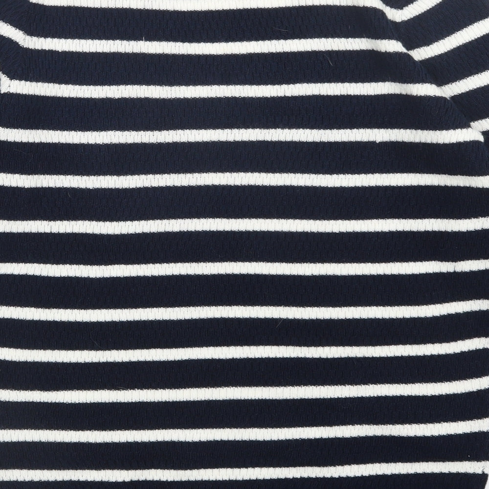 TU Womens Multicoloured Striped  Pullover Jumper Size 8