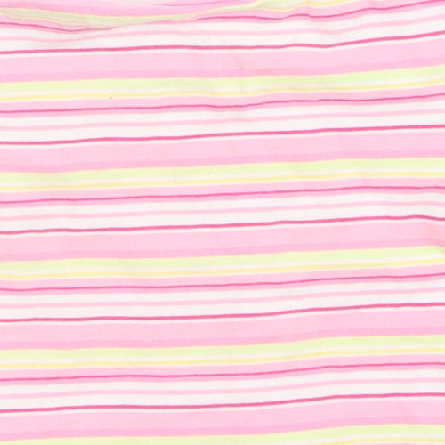 George Girls Multicoloured Striped  Basic T-Shirt Size 0-3 Months