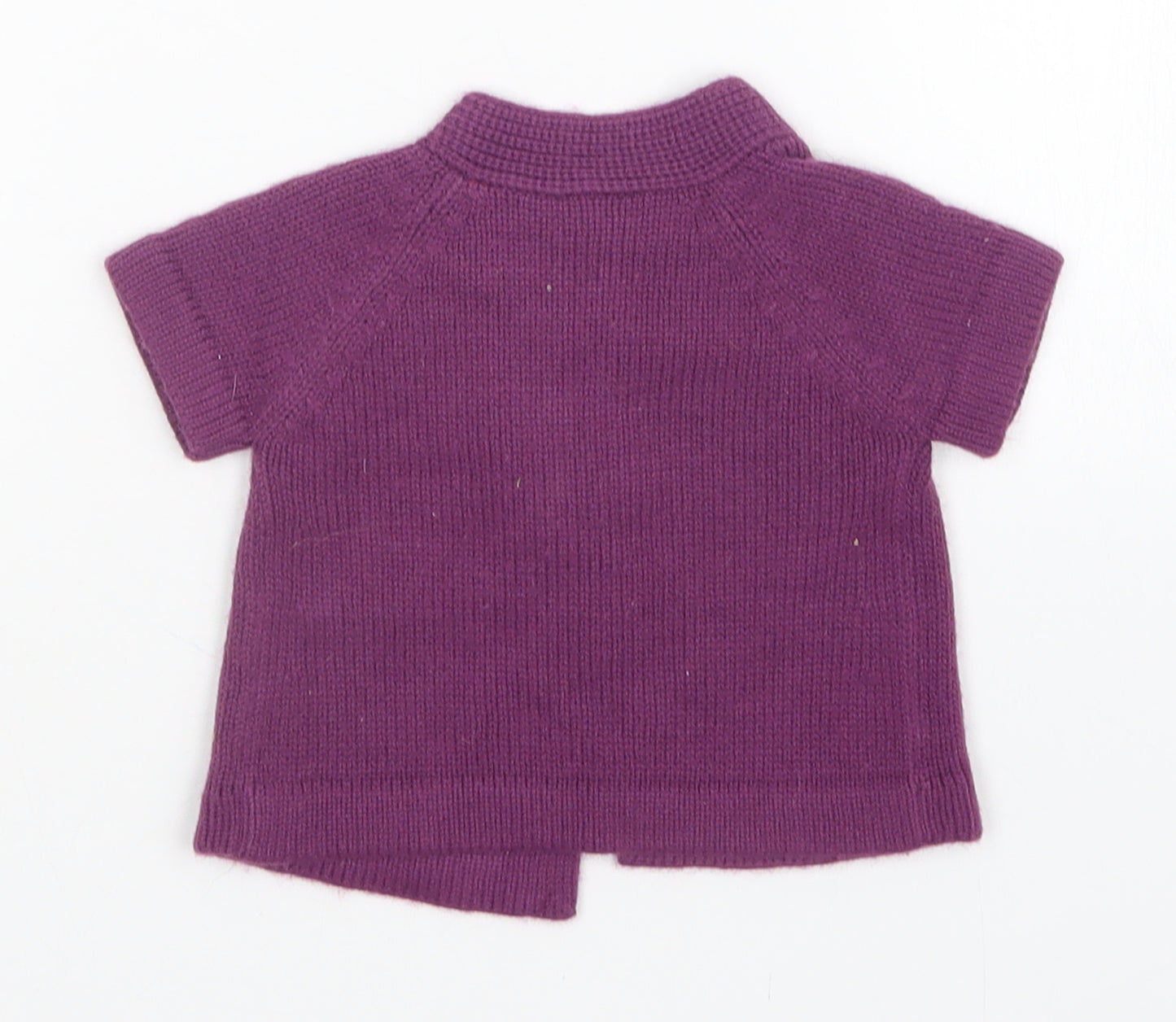 Cherokee Girls Purple   Cardigan Jumper Size 0-3 Months