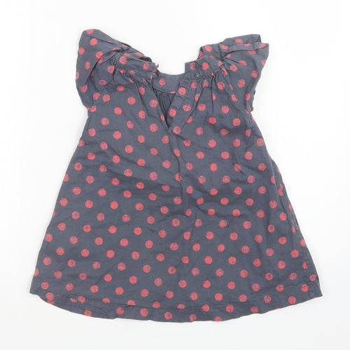 Gap Girls Grey Polka Dot  A-Line  Size 3 Years