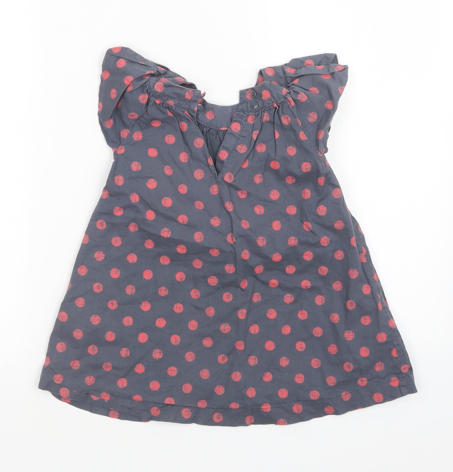Gap Girls Grey Polka Dot  A-Line  Size 3 Years