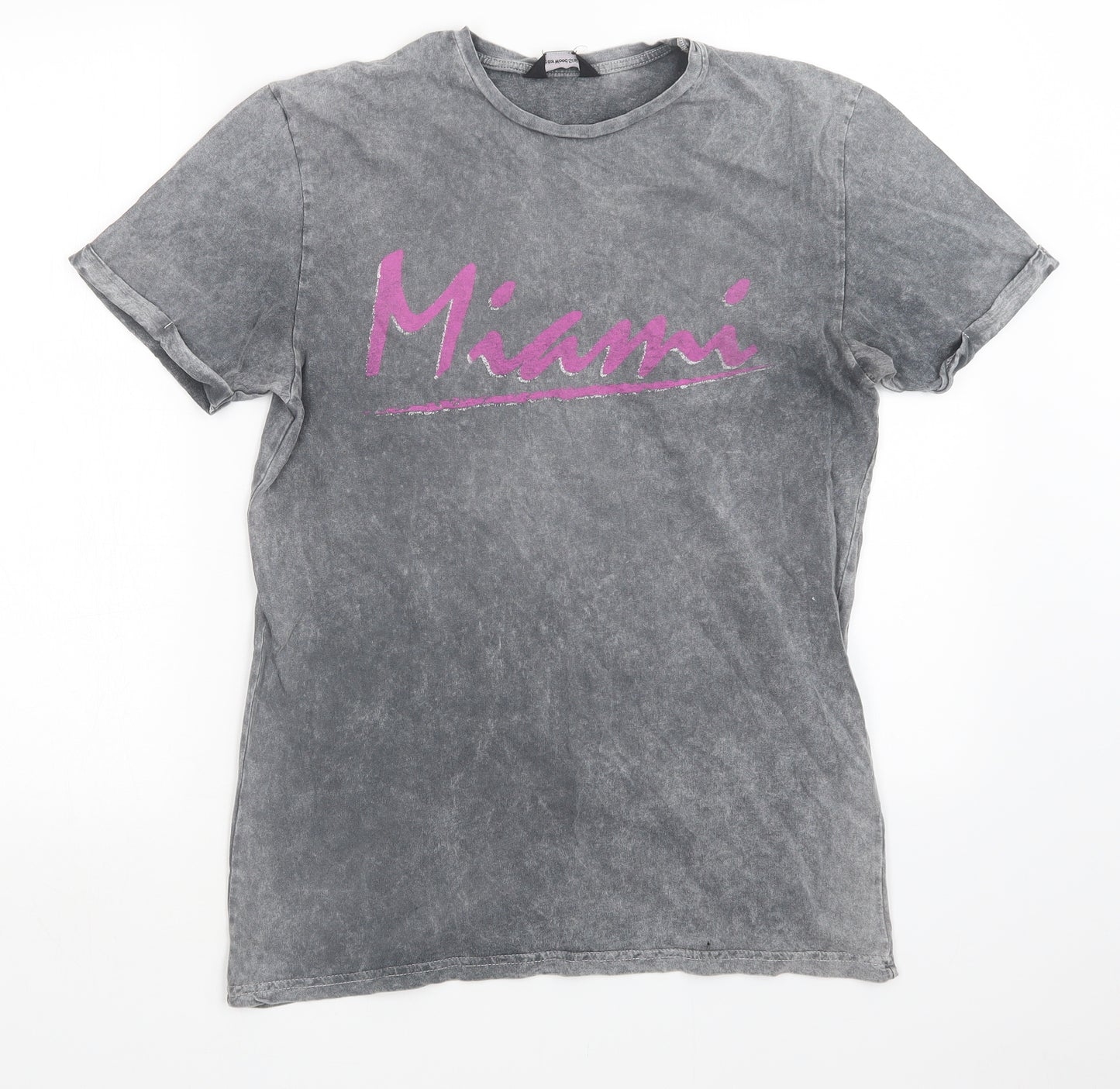 Cedar Wood State Mens Grey    T-Shirt Size S