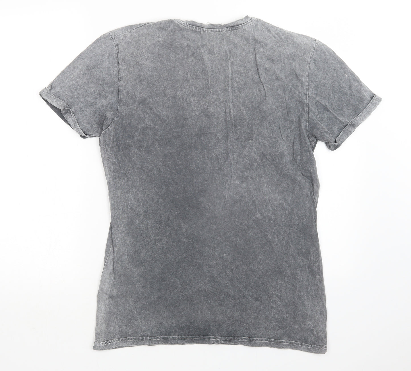Cedar Wood State Mens Grey    T-Shirt Size S