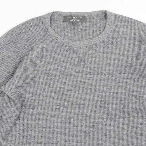 Primark Womens Grey   Pullover Jumper Size S