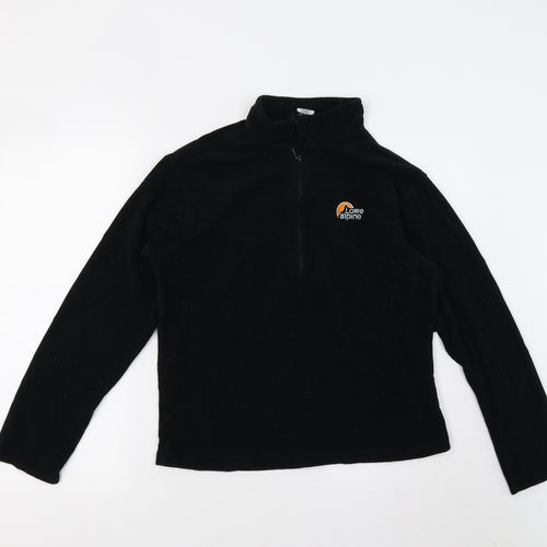 Lowe Alpine Womens Black   Henley Jumper Size L