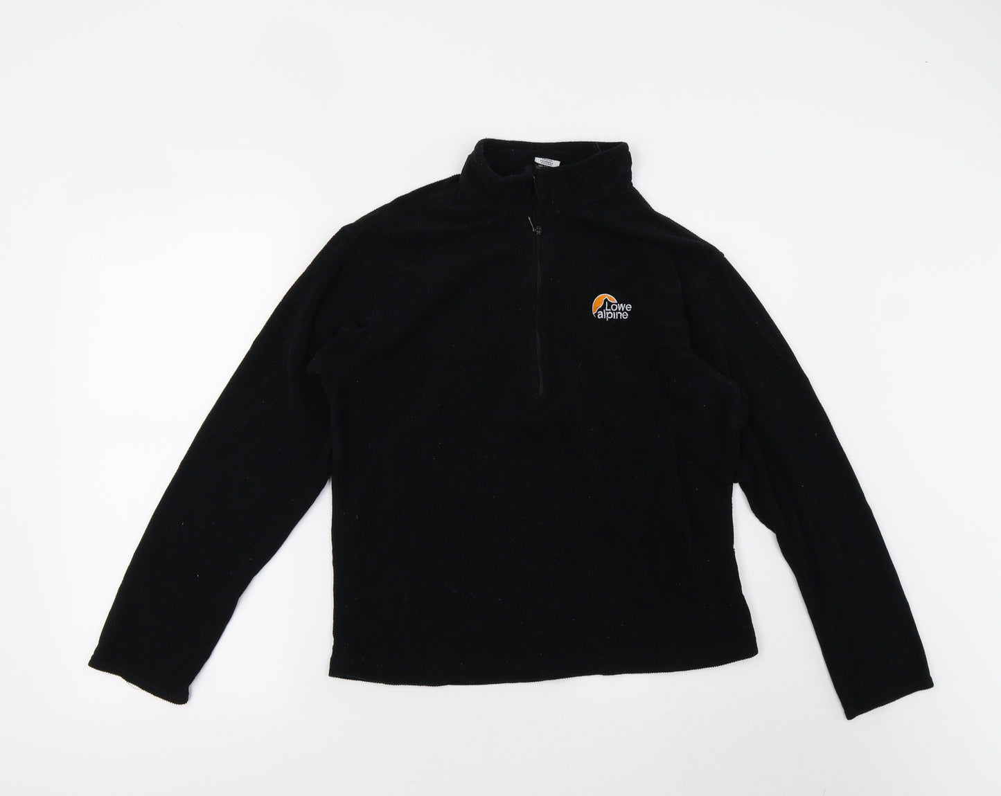 Lowe Alpine Womens Black   Henley Jumper Size L