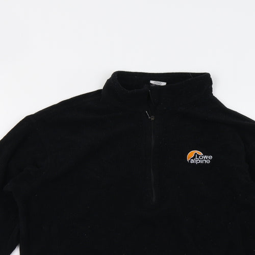 Lowe Alpine Womens Black   Henley Jumper Size L