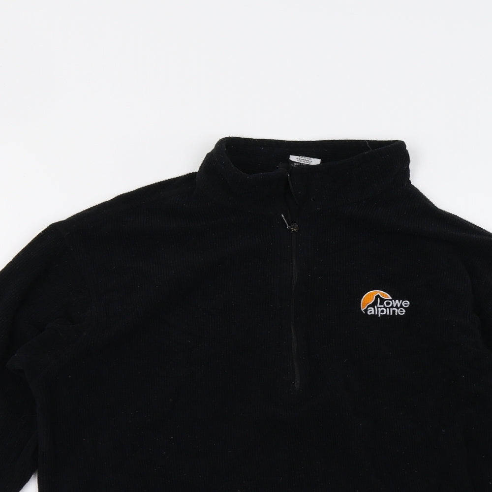 Lowe Alpine Womens Black   Henley Jumper Size L