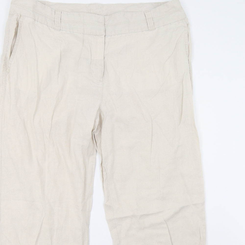 TU Womens Beige   Trousers  Size 18 L28 in - Short