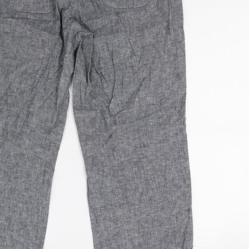 Tesco Womens Grey   Trousers  Size 16 L28 in