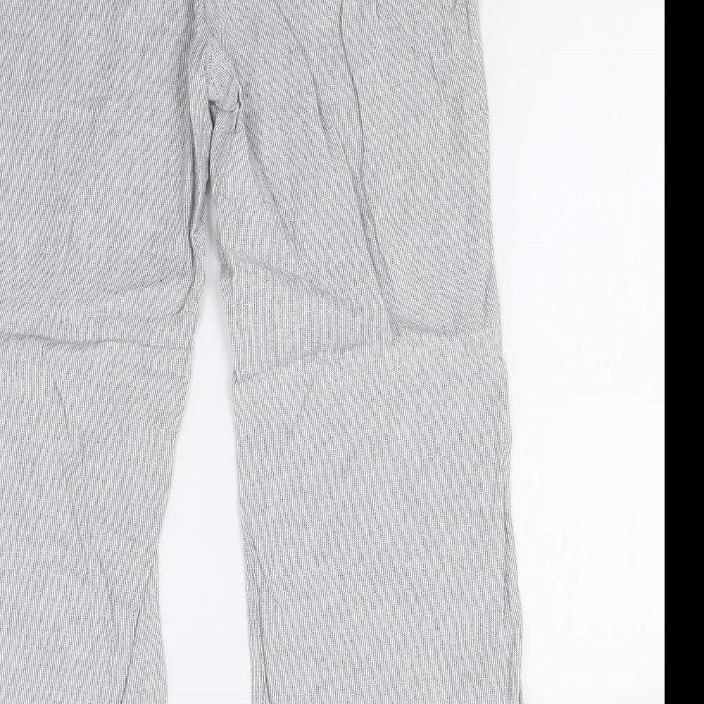 Per Una Womens Grey   Trousers  Size 14 L27 in