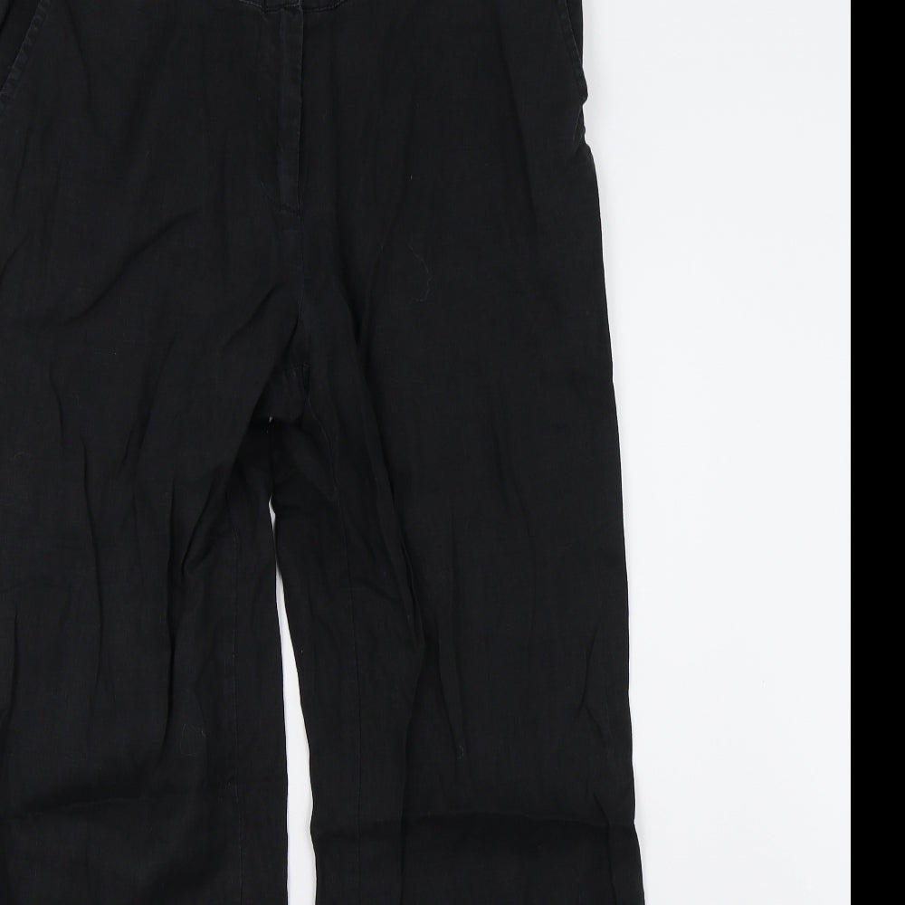 TU Womens Black   Trousers  Size 14 L29 in