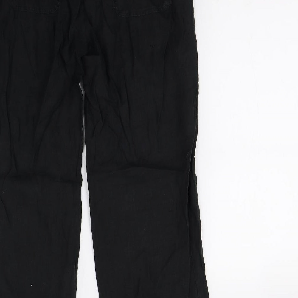 TU Womens Black   Trousers  Size 14 L29 in
