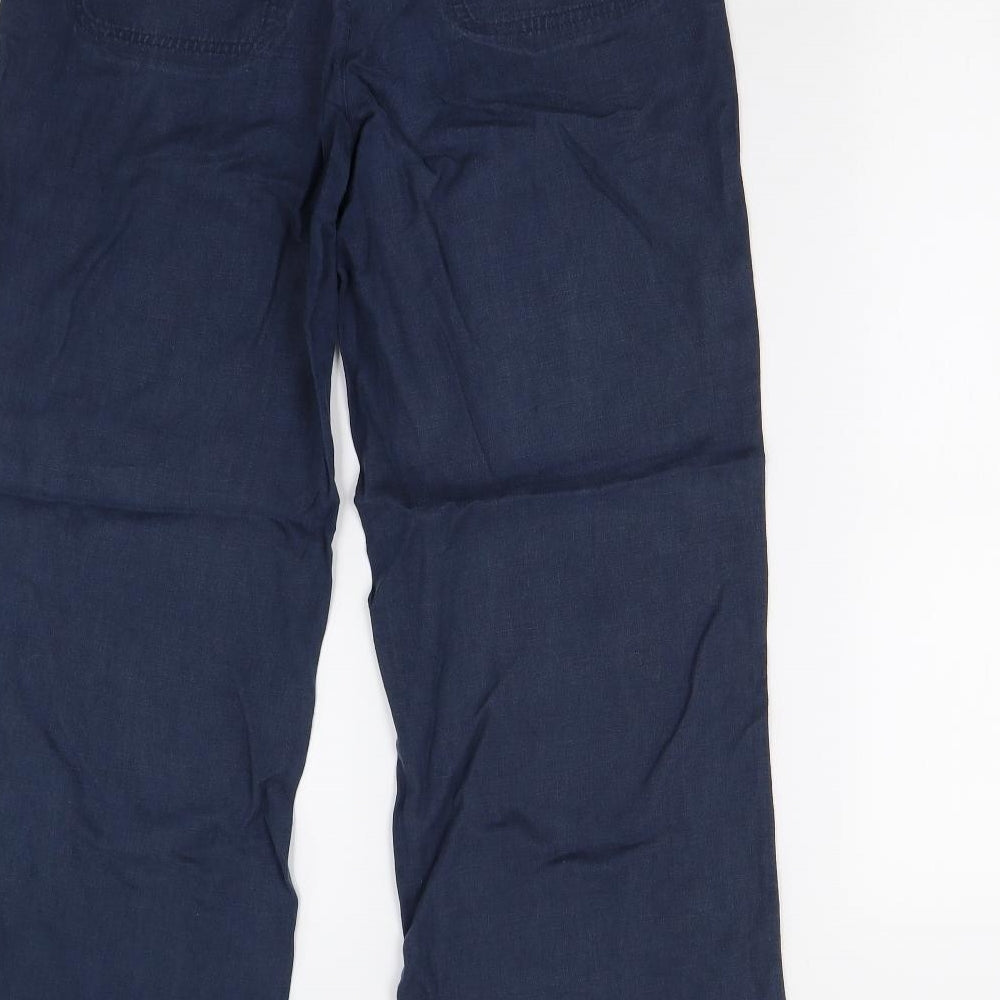 TU Womens Blue   Trousers  Size 10 L29 in