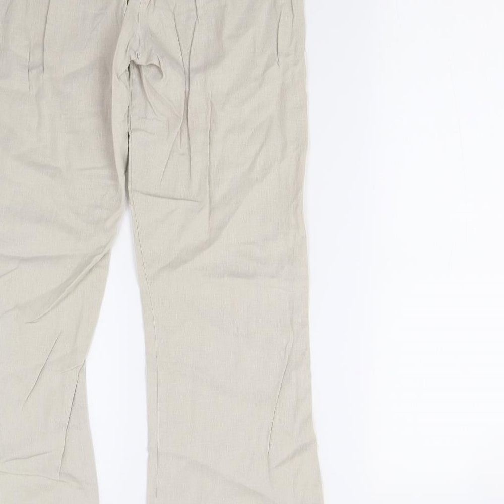 George Womens Beige   Trousers  Size 12 L28 in