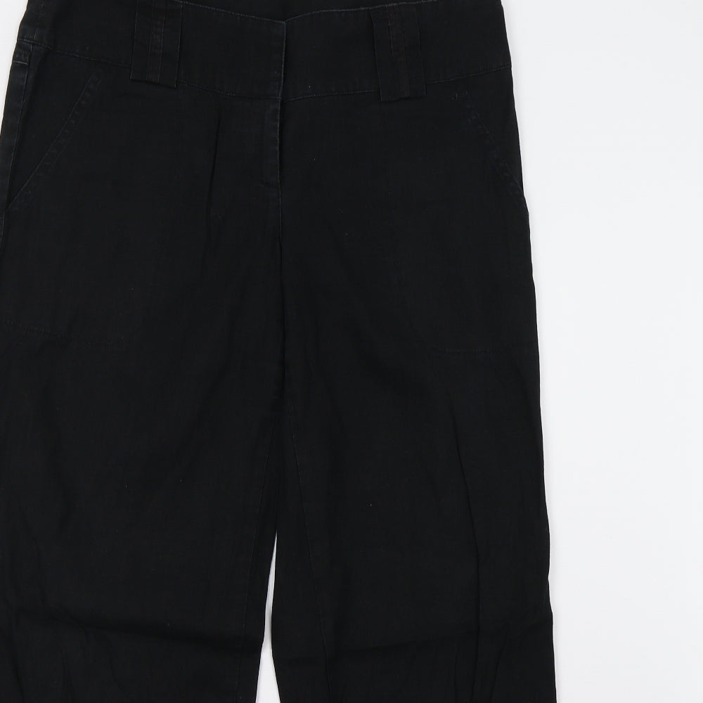 Next Petite Womens Black   Trousers  Size 14 L29 in