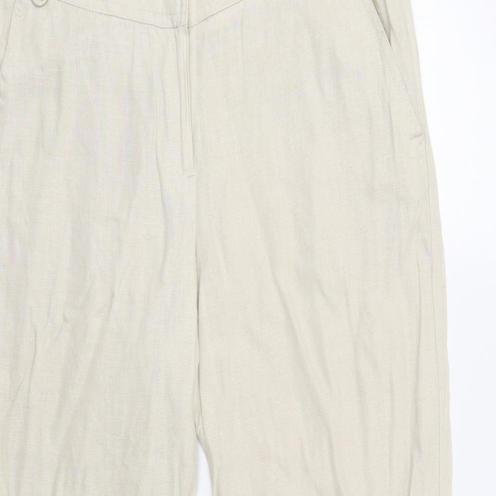 George Womens Beige   Trousers  Size 10 L29 in