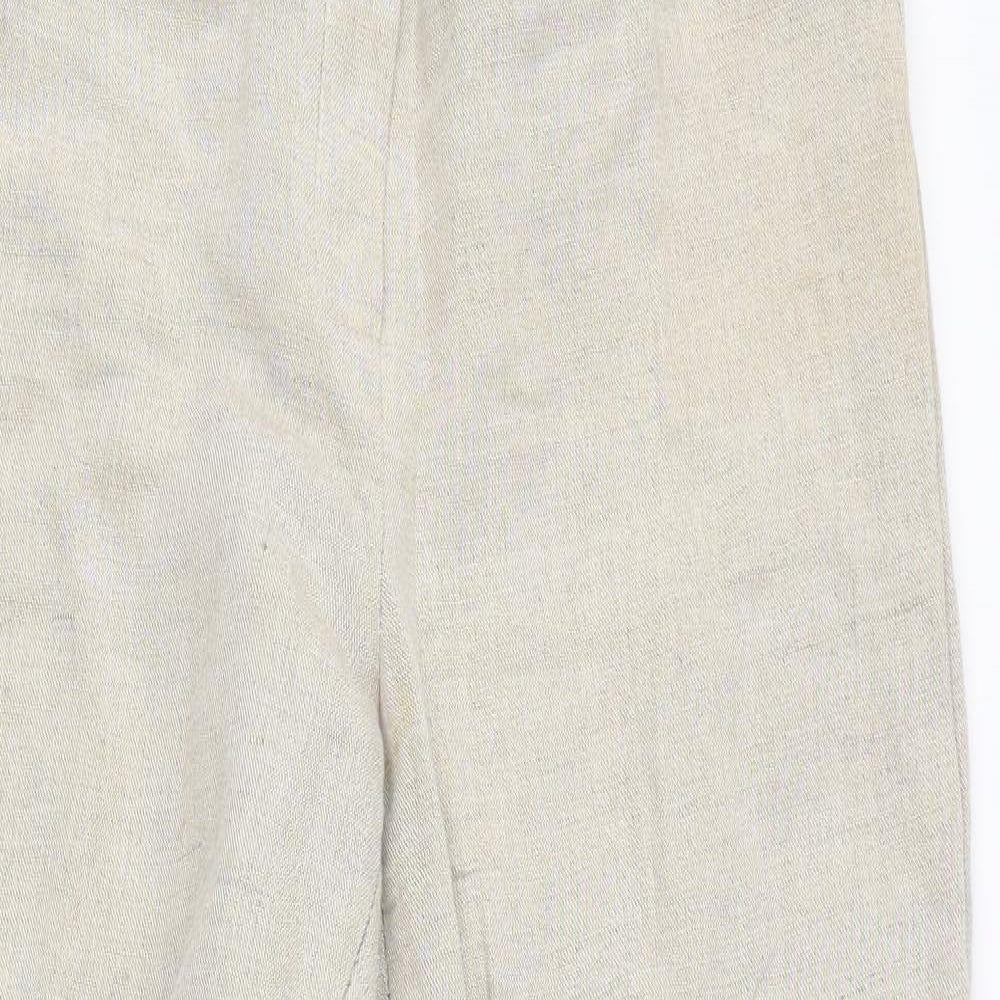 Wallis Womens Beige   Trousers  Size 12 L30 in