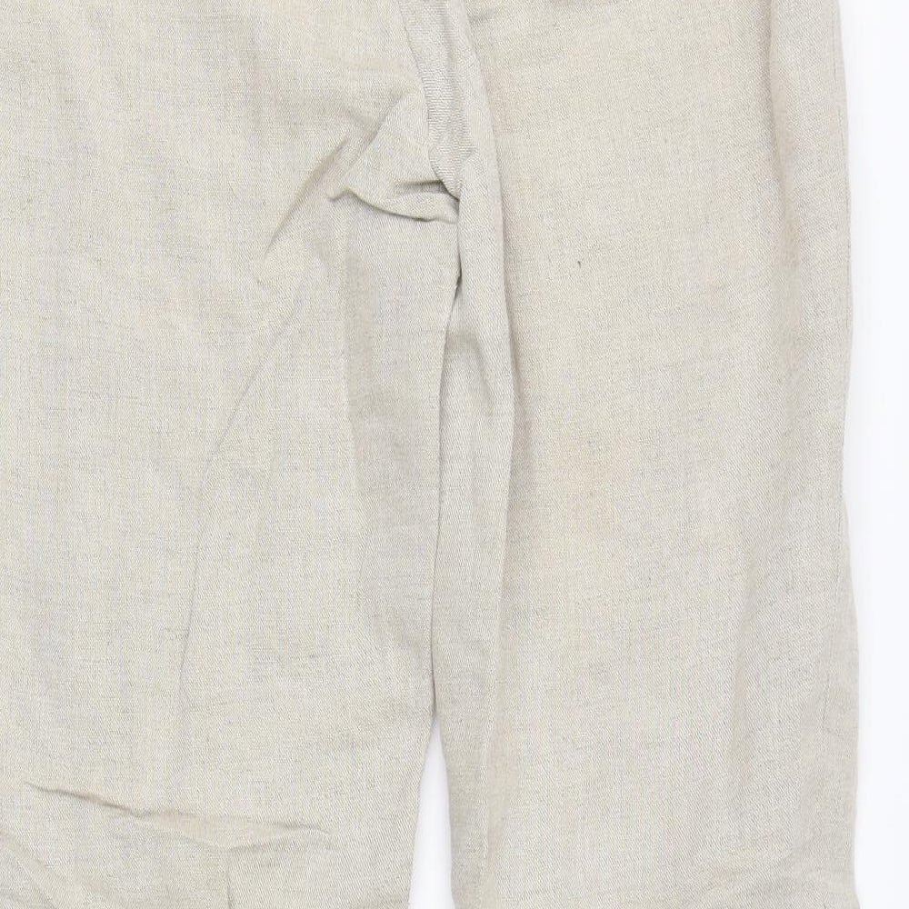 Wallis Womens Beige   Trousers  Size 12 L30 in