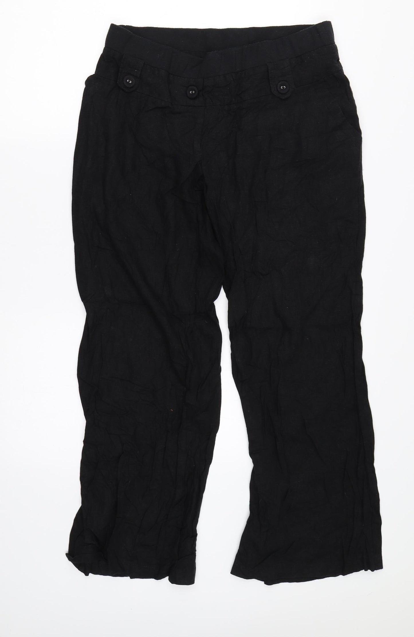 Heavenly Bump Womens Black   Trousers  Size 10 L26 in
