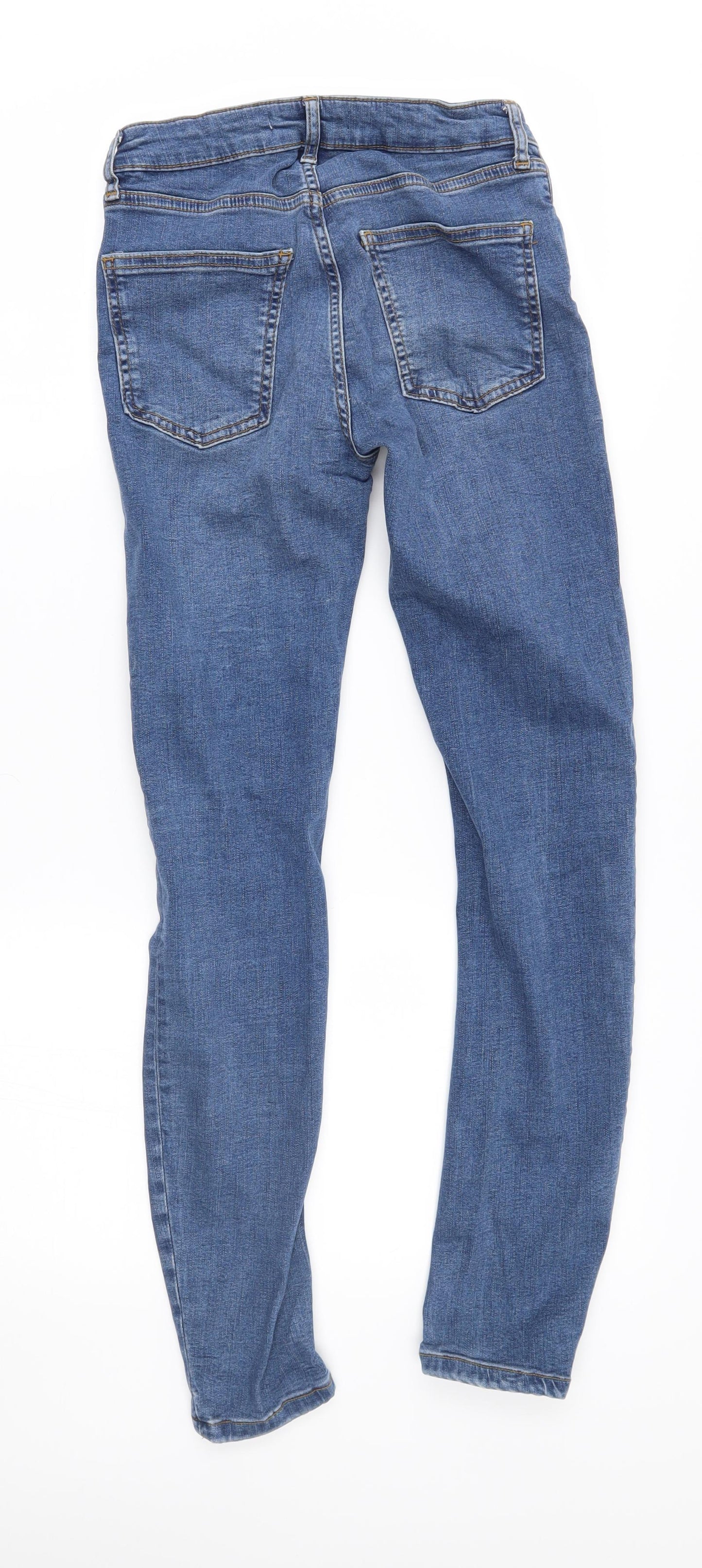 Zara Womens Blue   Skinny Jeans Size 8 L27 in