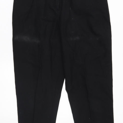 Essentials Womens Black   Carrot Trousers Size 16 L26 in