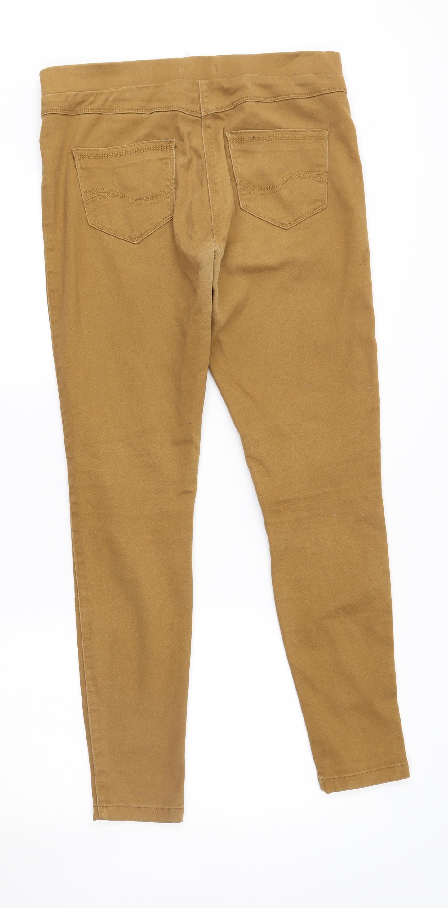 TU Womens Gold   Jegging Jeans Size 12 L31 in