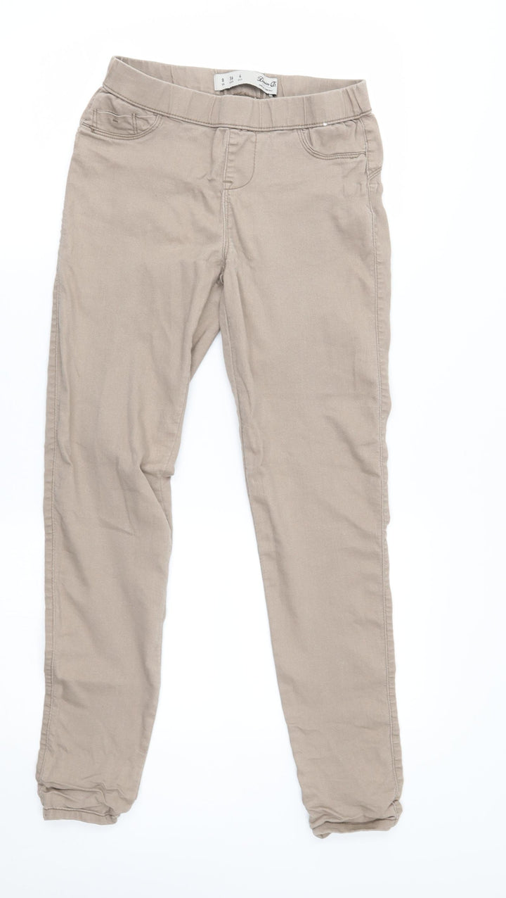 denim co Womens Beige Jegging Jeans Size 8 L27 in