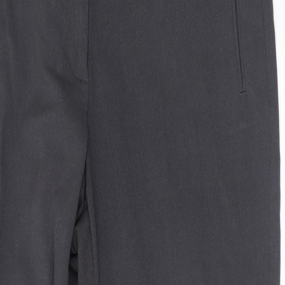 M&S Womens Grey   Trousers  Size 12 L26 in