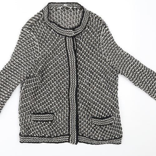 Peter Hahn Womens Grey   Cardigan Jumper Size 14